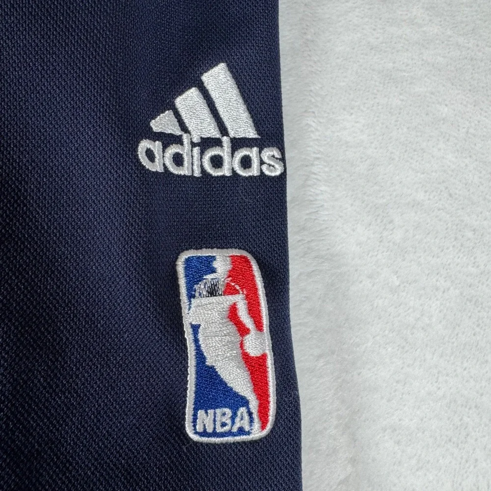 Adidas Denver Nuggets Snap Warmup Pants Navy 3XL‎ Tall +2 Flaw | Mens 3XLT Lot 2